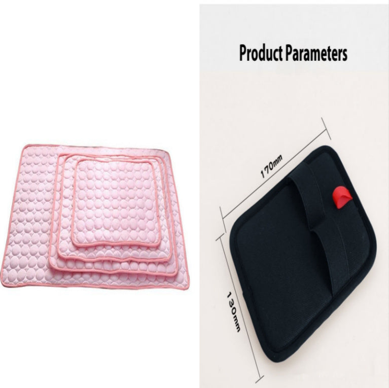 Pet Ice Silk Cold Nest Pad For Cooling In Summer - Suitable for Dogs And Cats