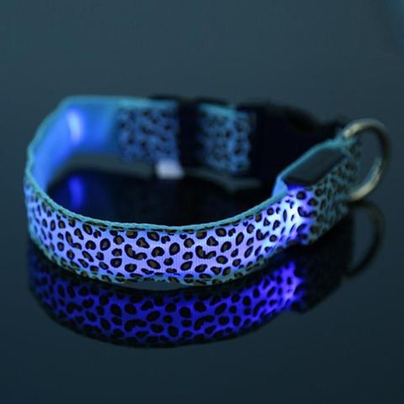 LED Dog Collar Safety Light - Adjustable Pet LED Light