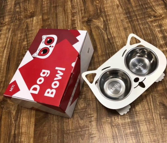 Anti-Falling Cat And Dog Feeding Water Bowl - With Stable Base