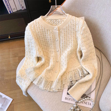 Western Style Knitted Cardigan For Women