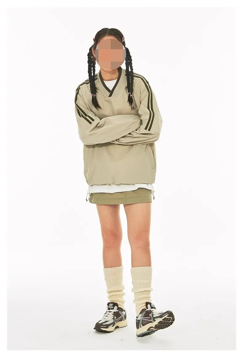 Unisex Harajuku Style American Retro Sweater For Men And Women