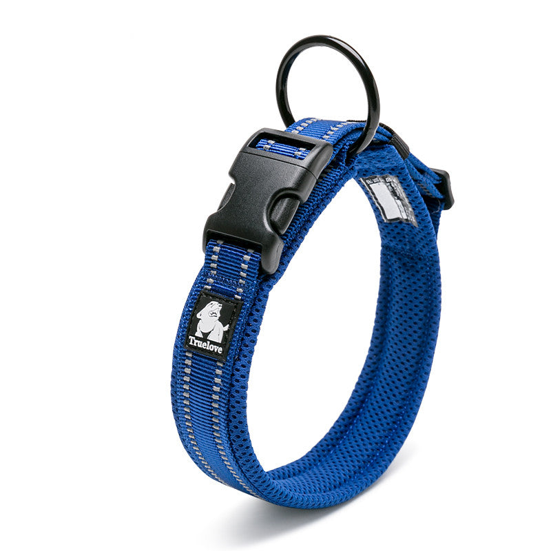 Anti Strangulation Medium Teddy Pet Collar Leash With soft Buckle - Durable Pet Necklace