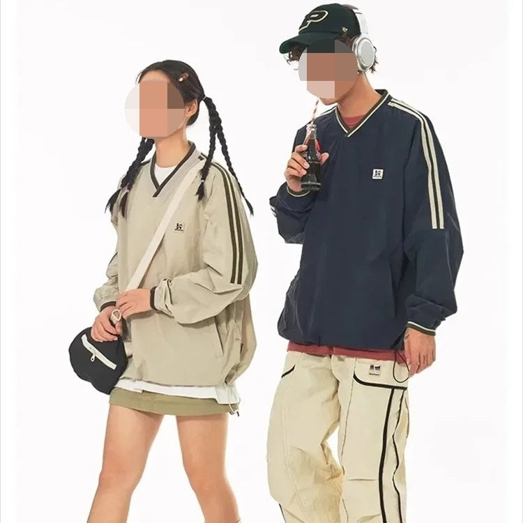 Unisex Harajuku Style American Retro Sweater For Men And Women