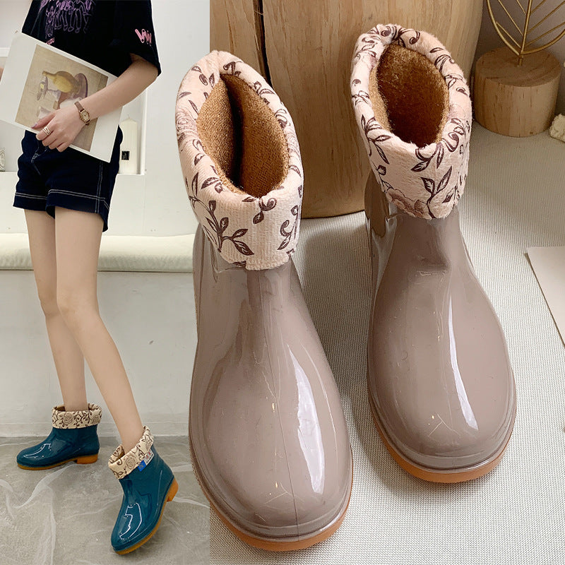 Women's Construction Site Rain Shoes