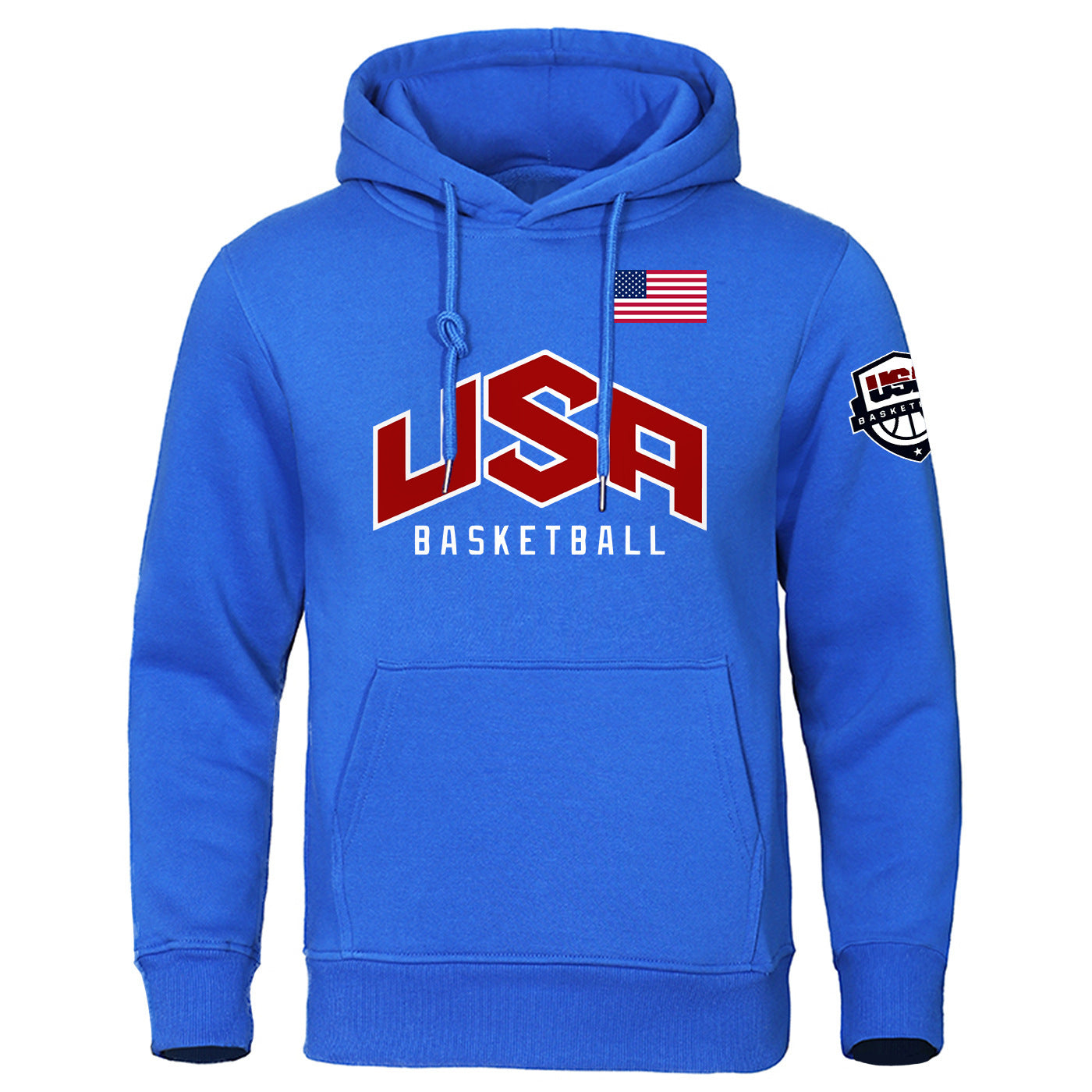 Men's Athlete Print Sports Warm Hoodie