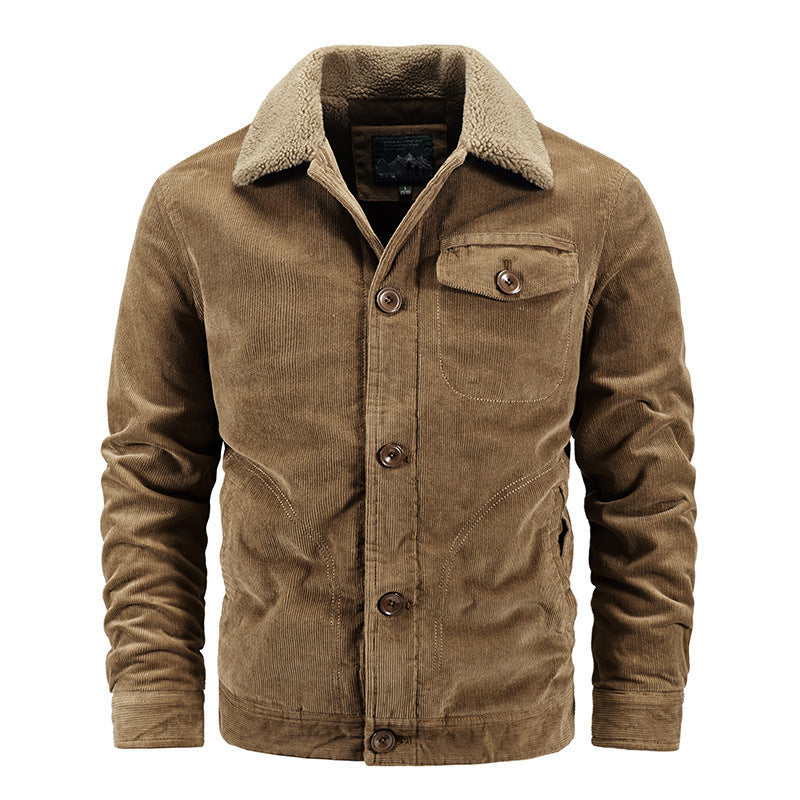 Men's Casual Corduroy Coat