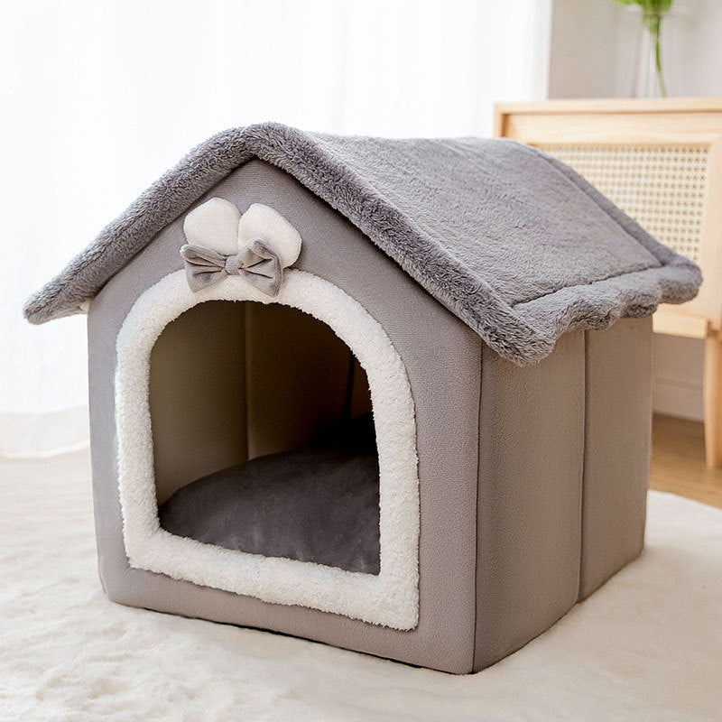 Four Seasons Universal Pet House - Dog and Cat Bed and Easy to Clean Pet Litter