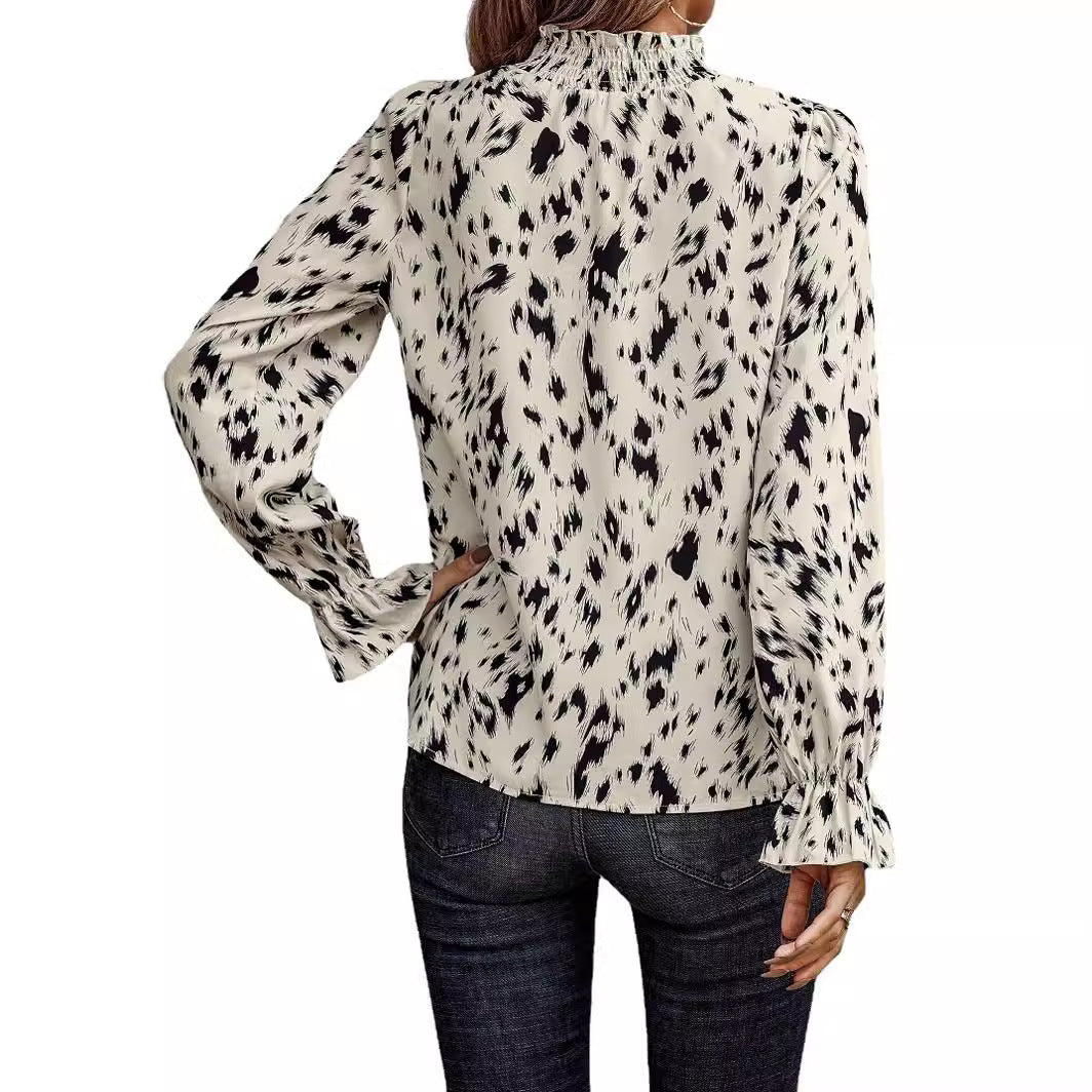 Women's Long-Sleeve Turtleneck Shirt