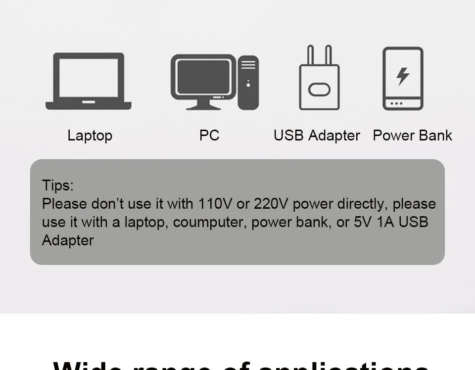 USB Light Plug In Lamp LED USB Book Light Eye Protection Reading Light Desk Lamps For Power Bank PC Laptop Notebook Night Light