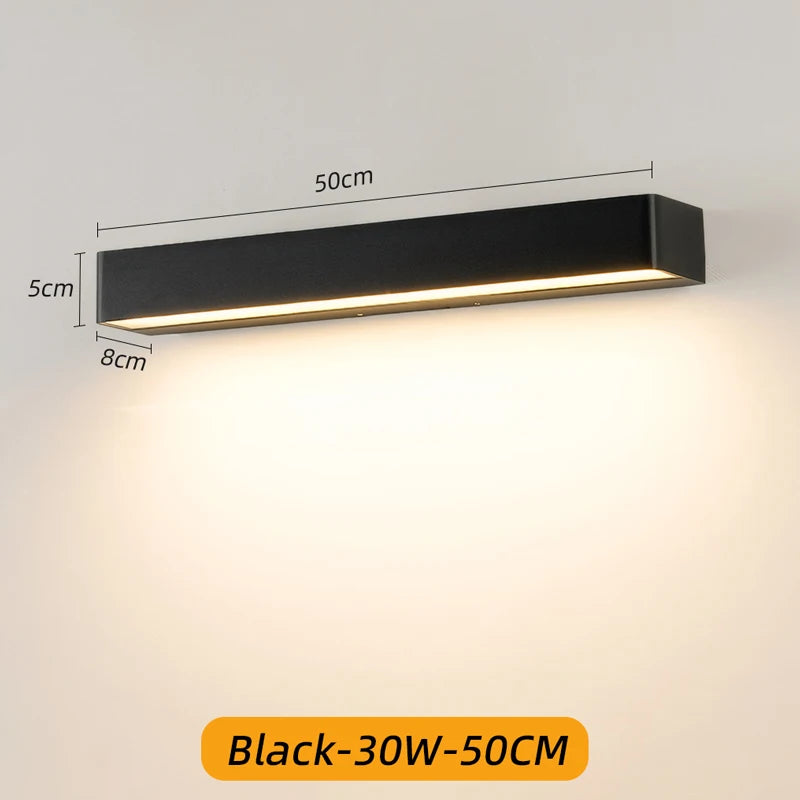 Led Outdoor Wall Light Waterproof IP65 Wall Lamp Indoor for Living Room Porch Garden Lights Terrace Decoration Balcony Lighting