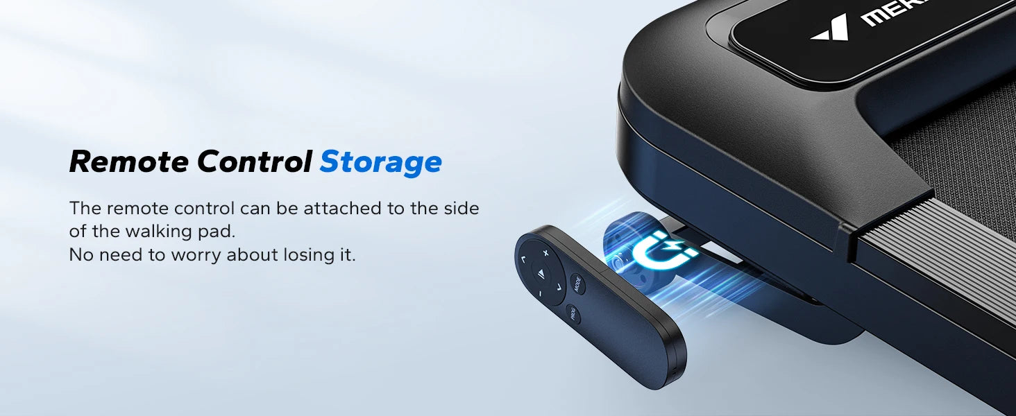 Walking Pad T14 Stille loopband voor onder het bureau, draagbare loopband voor thuis, met magnetische afstandsbediening en LED-display