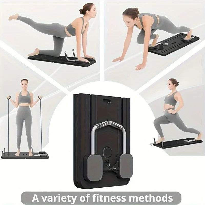 Buikspieroefenbord Fitnessbord Been- en armtoner Multifunctionele Pilates Reformer Set Fitnessapparatuur voor thuis