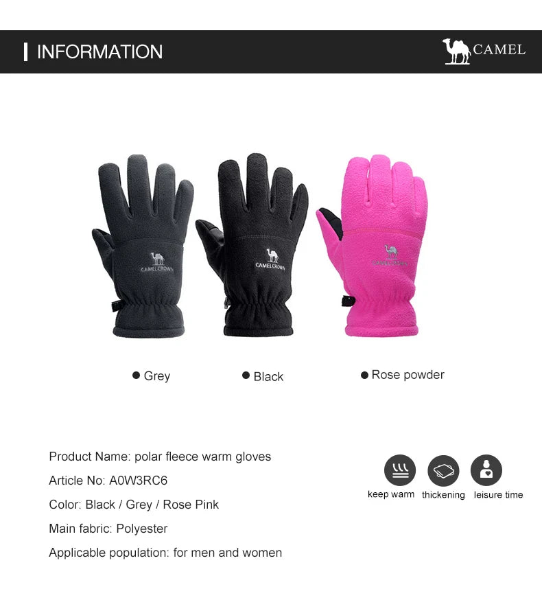 Winter Cycling Gloves Thermal Waterproof Windproof Bike Gloves For Skiing Hiking Snowmobile Motorcycle Sports Run
