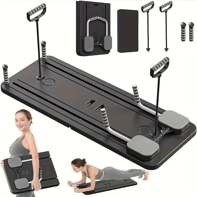 Buikspieroefenbord Fitnessbord Been- en armtoner Multifunctionele Pilates Reformer Set Fitnessapparatuur voor thuis