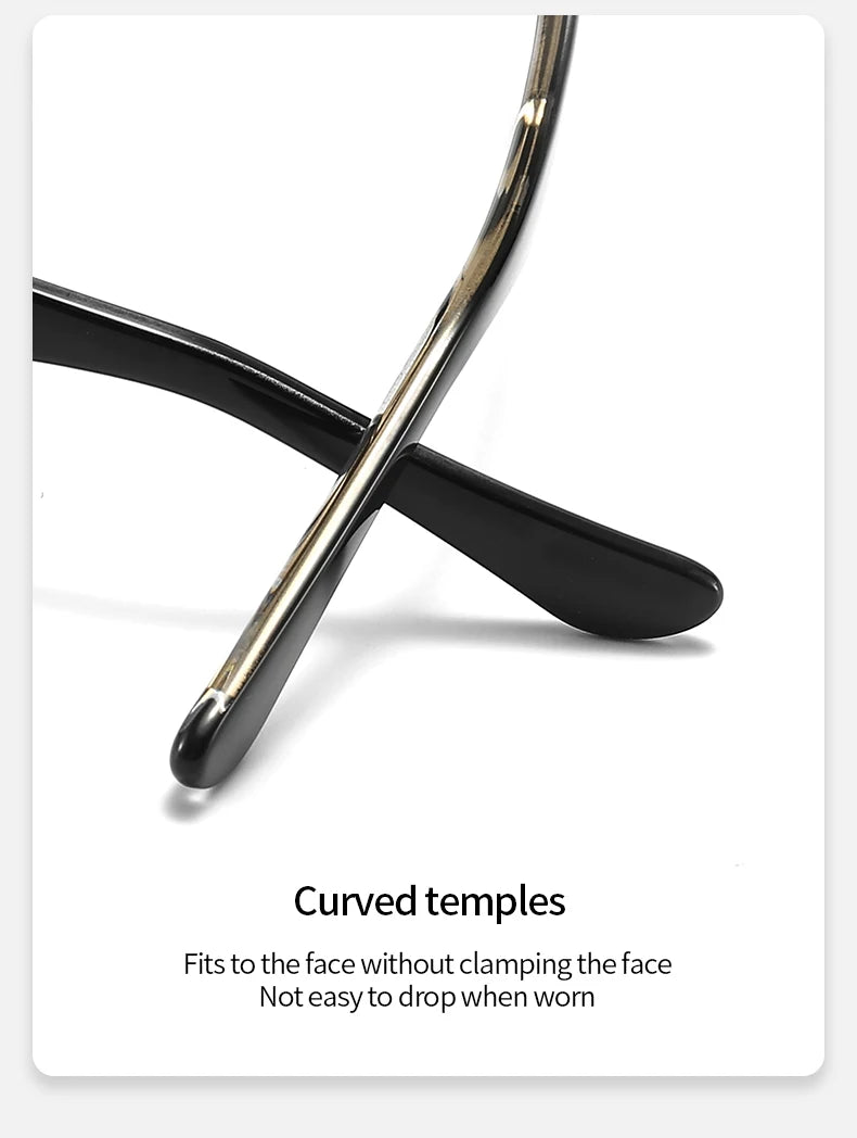 Unisex Acetate Blue Light Blocking Glasses round Transparent Eyeglass Frame Computer Goggles for Men Women Blue Blocking Glasses 2022