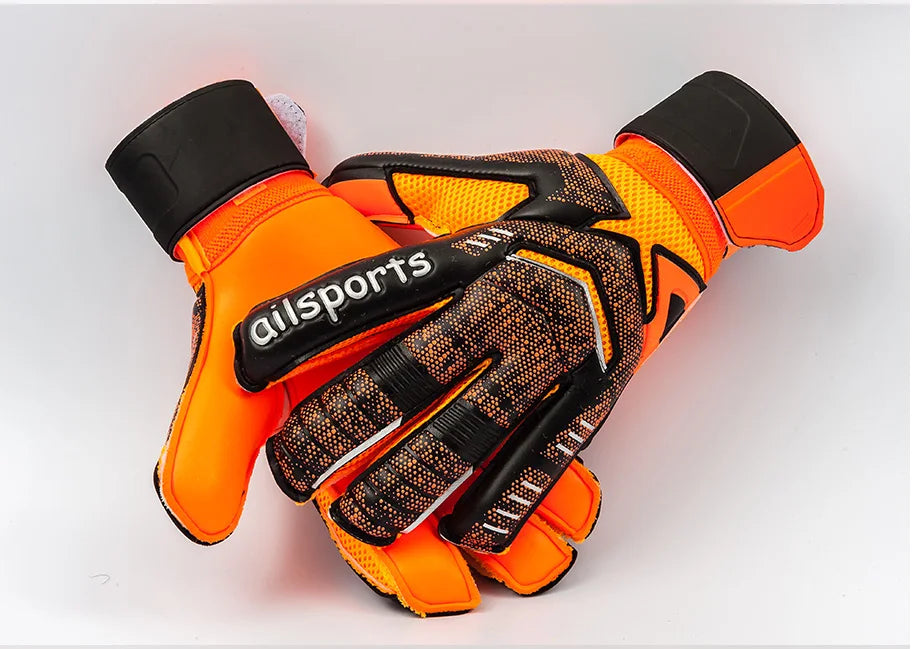 Shinestone Professional Goalkeeper Gloves Finger Protection Latex Non-slip Soccer Goalie Gloves Football Goalkeeper Gloves