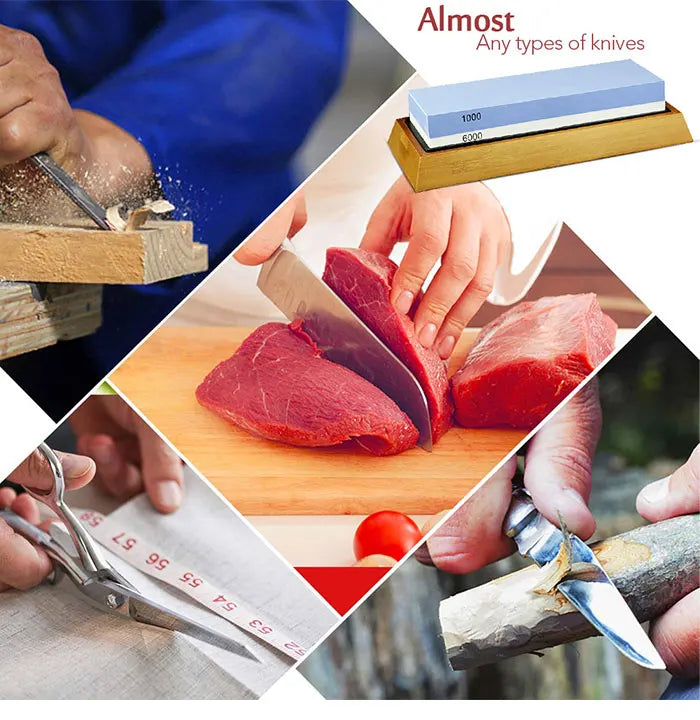 Knife Sharpener Whetstone Sharpening Stones Grinding Stone Water Stone 2 stages Whetstone Pro Kitchen Tool 240-10000 Grit
