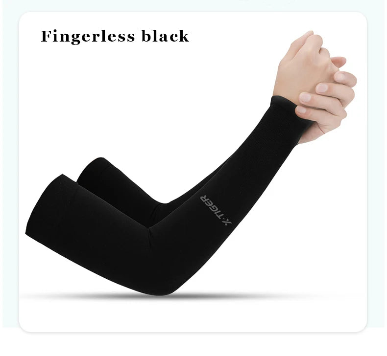 Arm Sleeves and Anti-UV Sunscreen For Sporting Activities -  Running, Cycling, and Other Outdoor Sports For Men & Women