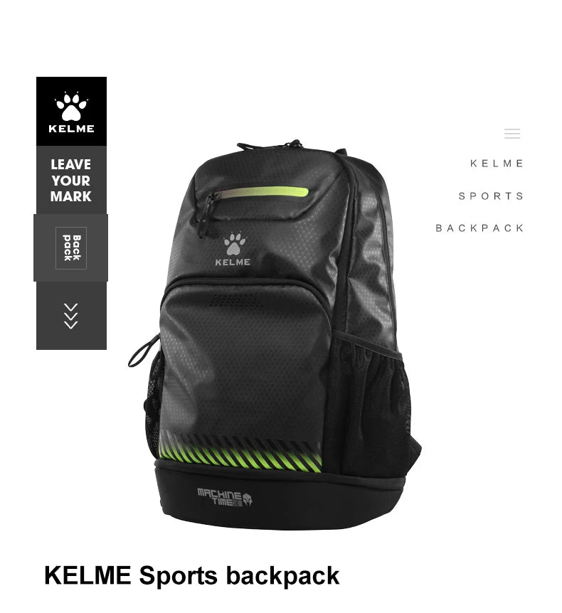 Sports Backpack Male And Female Student School Bag Fitness Backpack Training Bag With Shoe Warehouse  Capacity 9876004