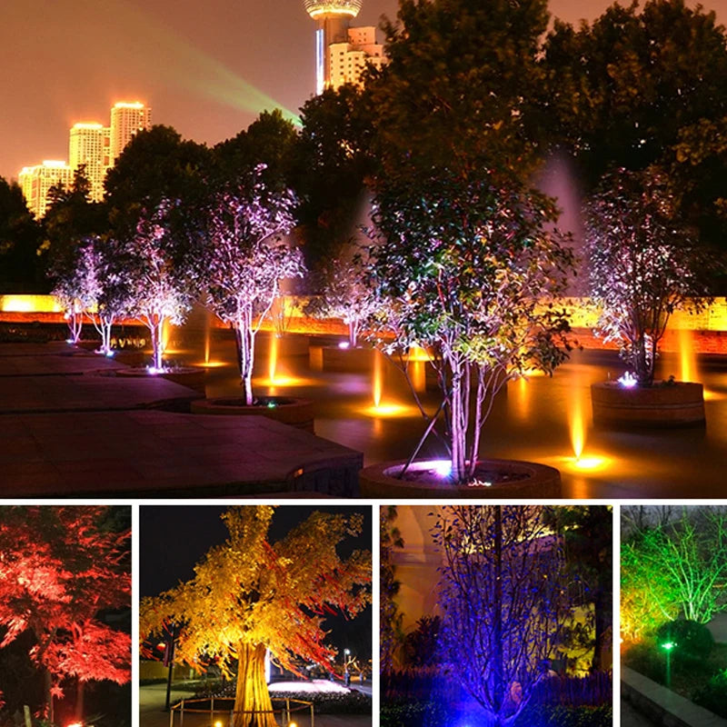 Hot Sell Outdoor Lighting Garden Spotlight Stand Led Lawn Spotlight 3W 5W Outdoor Light IP65 Waterproof Garden Lamp AC110V220V