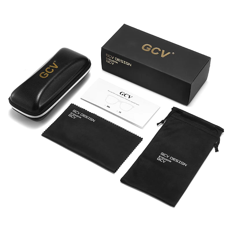 Unisex Acetate Blue Light Blocking Glasses round Transparent Eyeglass Frame Computer Goggles for Men Women Blue Blocking Glasses 2022