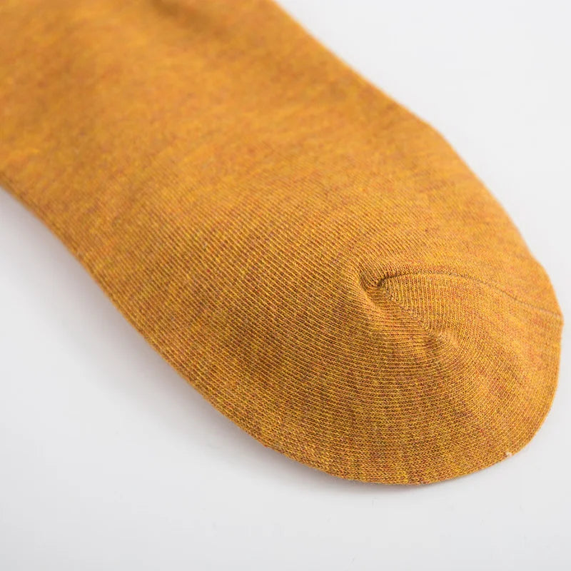 10 Pairs Women's Solid Colour Bamboo Fibre Socks Korean Casual Fashion Breathable Harajuku Female Socks