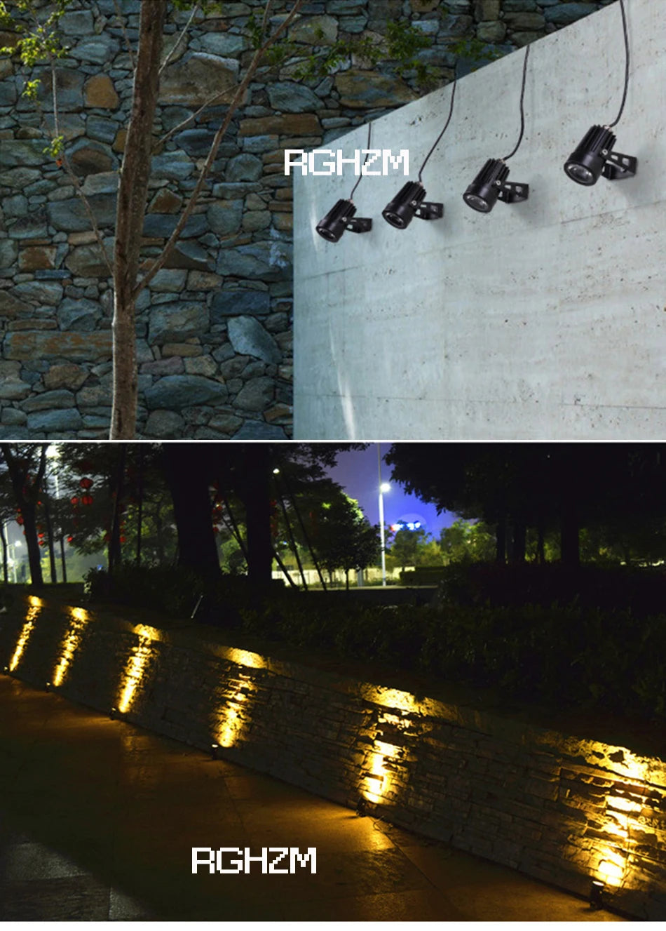 LED Garden Lights 1W 3W 7W Lawn Lamp Waterproof IP65 DC12V 24V Garden Decoration Path Street Spotlights Outdoor Lighting AC220V