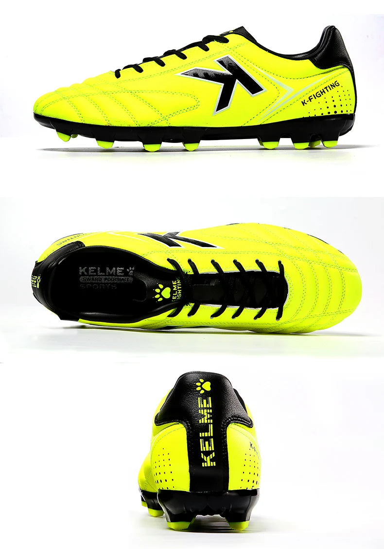 Football Shoes AG Cleats Men Adult Game Training AG Rubber Boots High Cleats Sneakers Professional 6871001