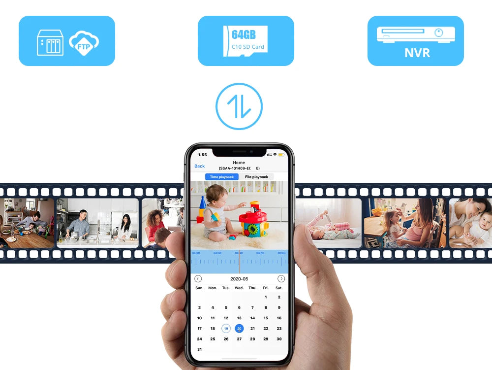 4MP 1080P IP Camera Outdoor WiFi Home Security Camera Wireless Surveillance Wi Fi Bullet Waterproof IP Video HD Camara CamHi Cam