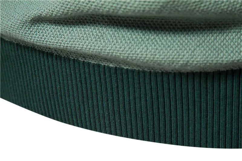 Men's Spliced Cotton Sweater Casual O-neck High Quality Pullover Knitted Sweaters Male New Winter Brand