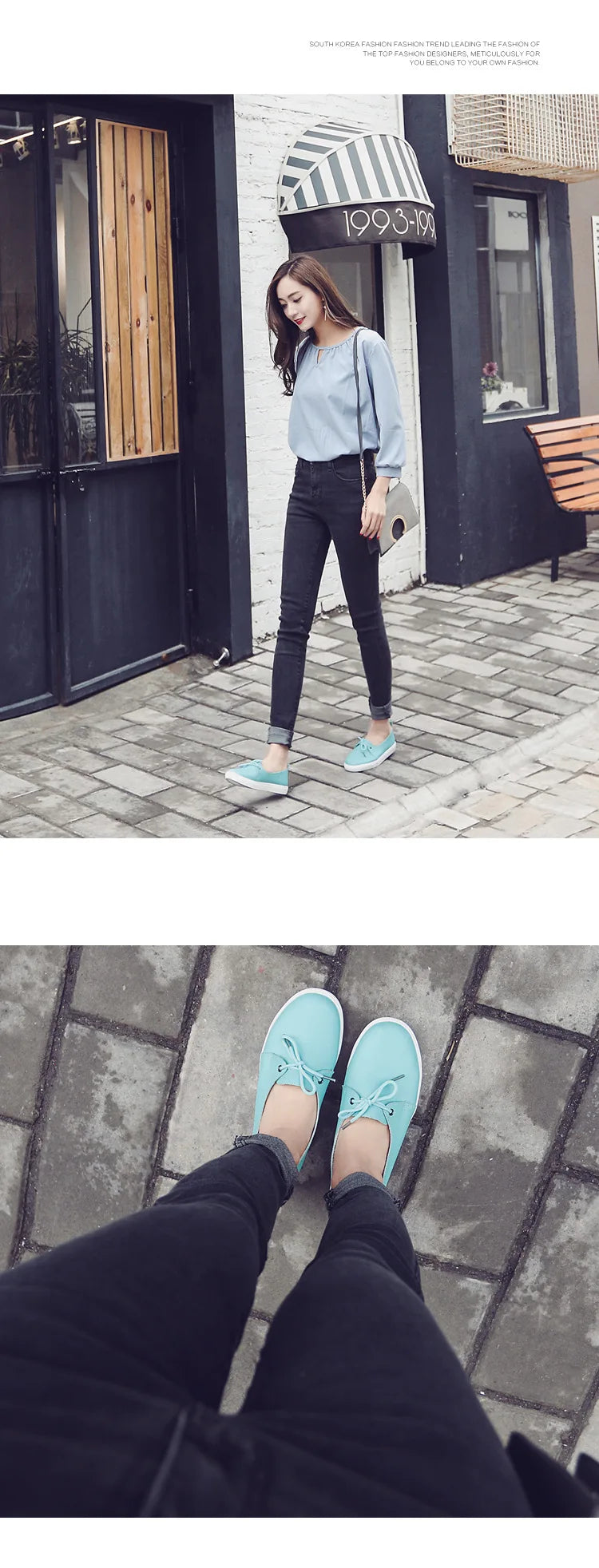 Women Students Girl Female Genuine Leather White Shoes Flats Platform Lace Up Korean Casual Vulcanized Shoes FEZ-173