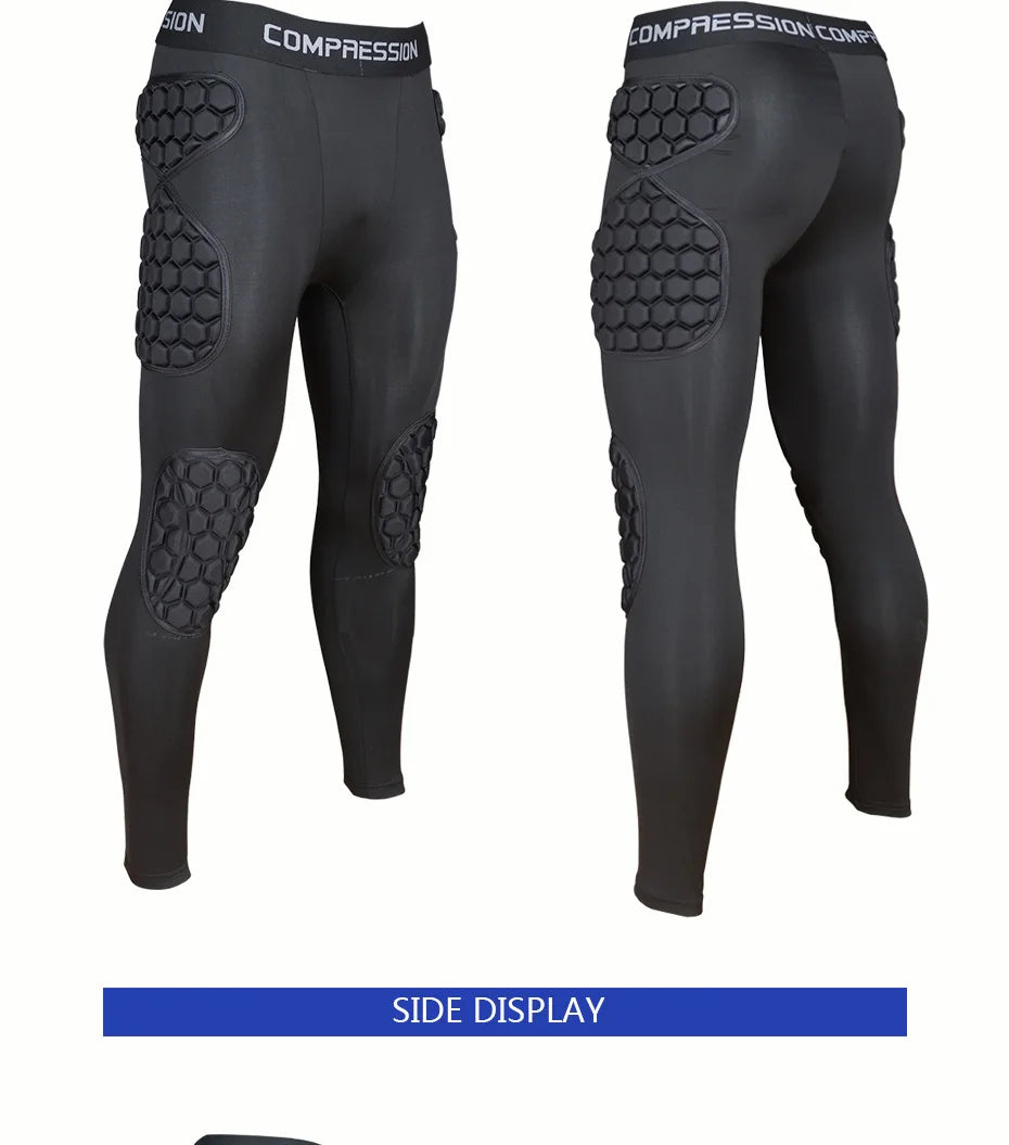 Professional goalkeeper armor uniforms football goalkeeper jerseys thicken EVA sponge elbow goalkeeper sports uniforms