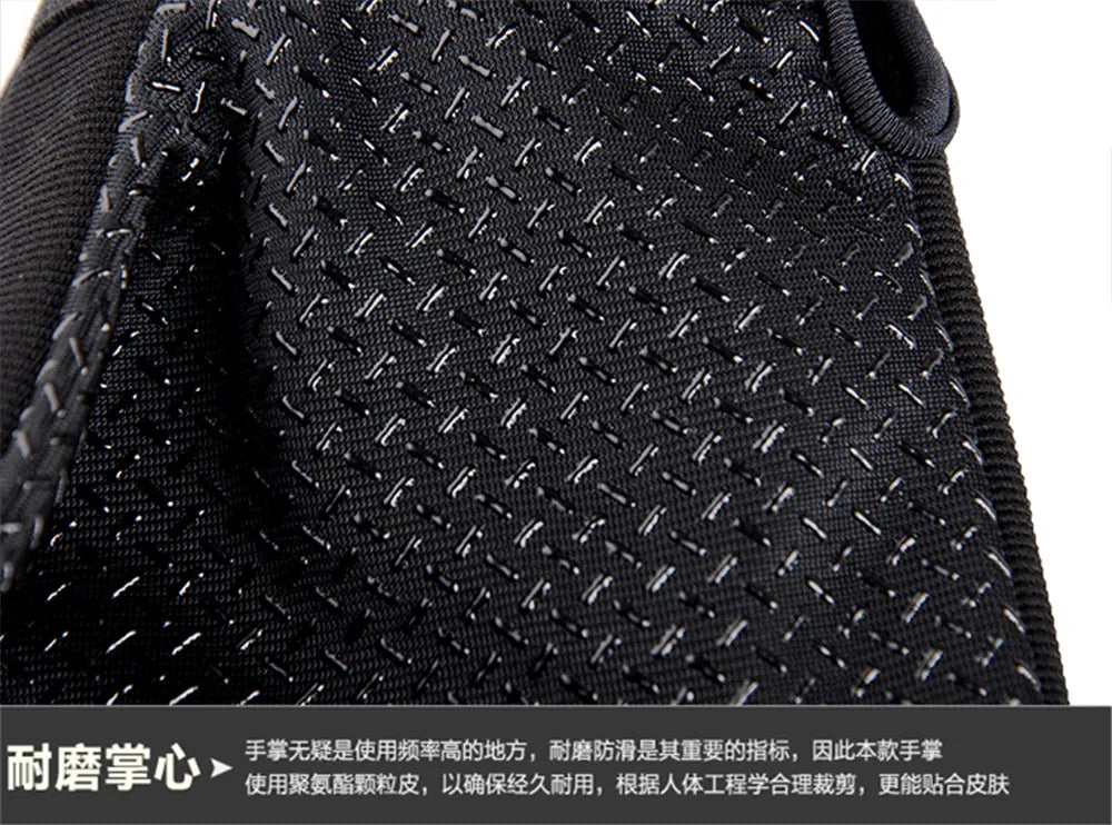 Fly Fishing Gloves, Camouflage Waterproof Anti-Slip Breathable Glove, Full Finger Durable Fishing Cycling Glove