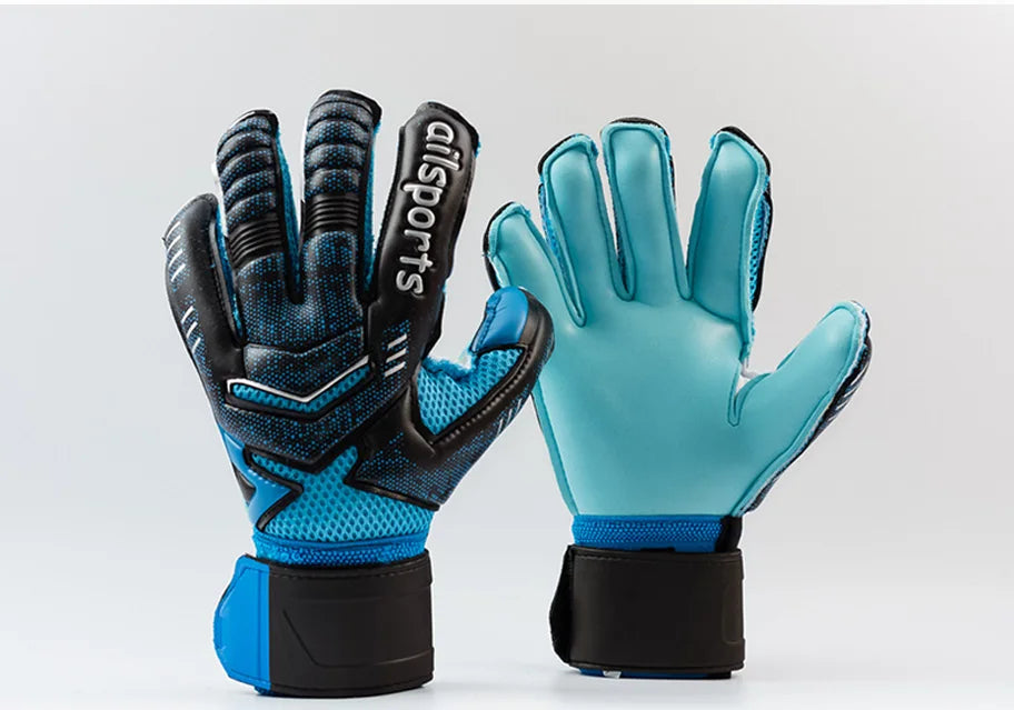 Shinestone Professional Goalkeeper Gloves Finger Protection Latex Non-slip Soccer Goalie Gloves Football Goalkeeper Gloves