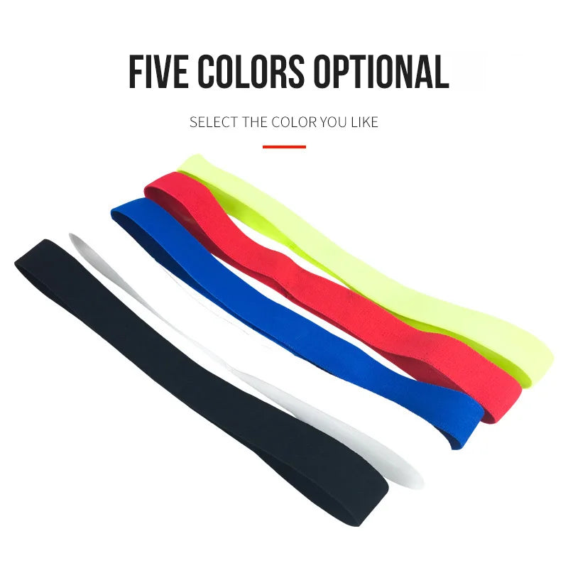 Men Women Headband Sport Sweat Hair Bands Forehead Protection Running Fitness Yoga Tenis Elastic Sweatband