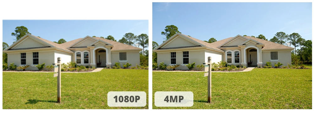 4MP 1080P IP Camera Outdoor WiFi Home Security Camera Wireless Surveillance Wi Fi Bullet Waterproof IP Video HD Camara CamHi Cam