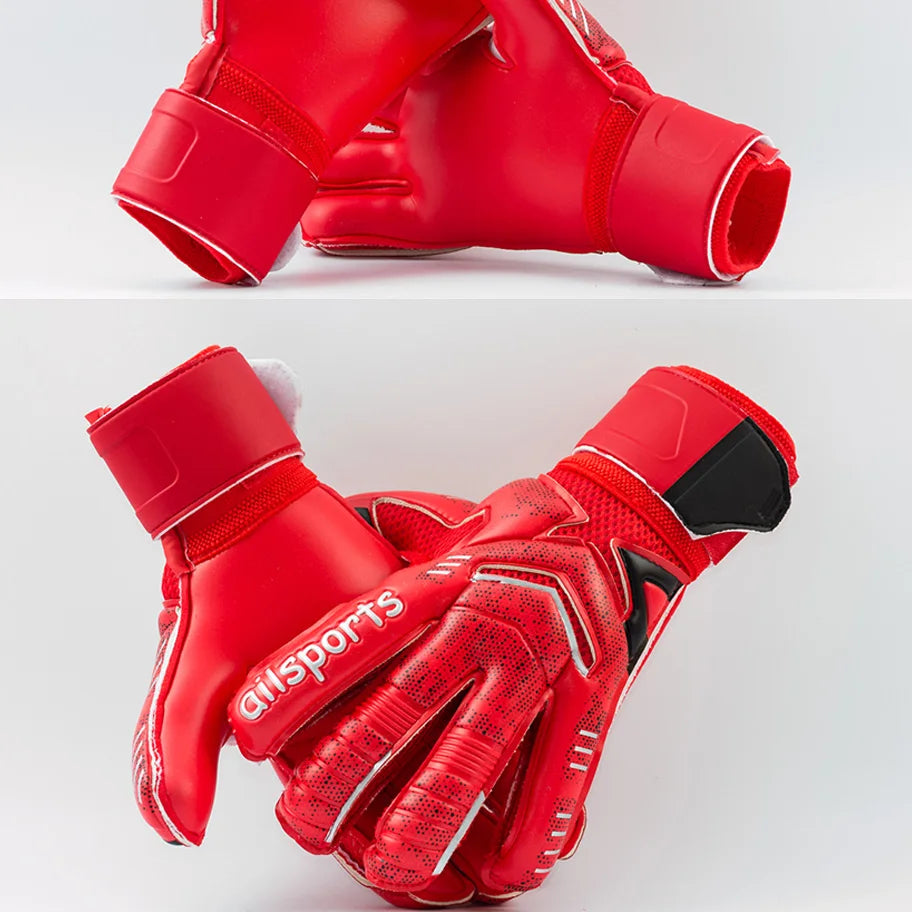 Shinestone Professional Goalkeeper Gloves Finger Protection Latex Non-slip Soccer Goalie Gloves Football Goalkeeper Gloves