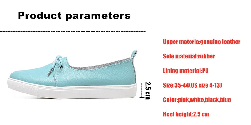 Women Students Girl Female Genuine Leather White Shoes Flats Platform Lace Up Korean Casual Vulcanized Shoes FEZ-173