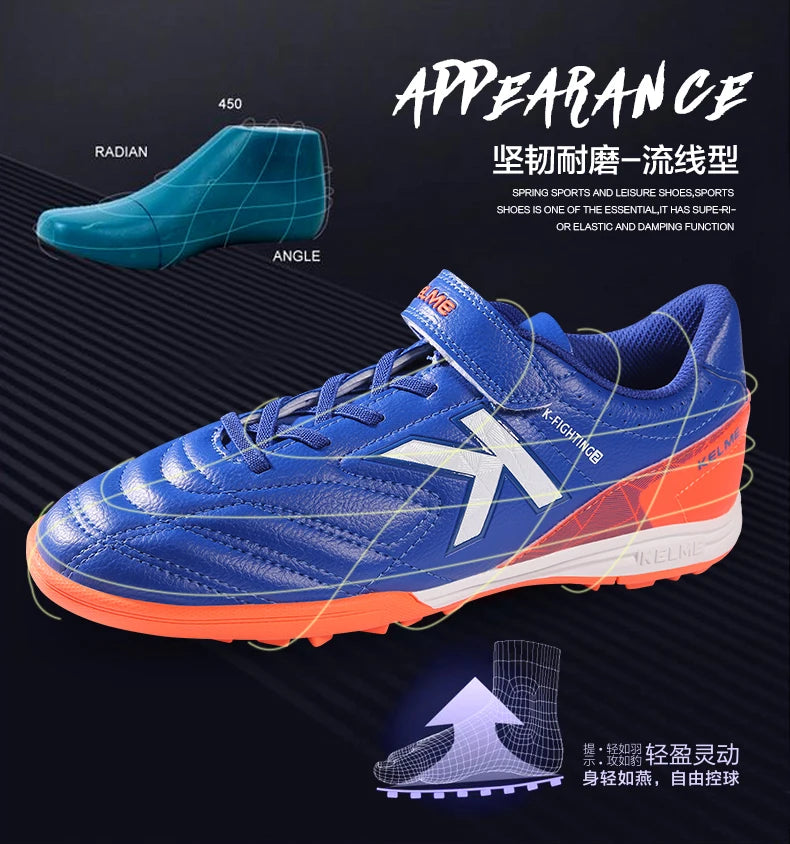 Kids Soccer Shoes TF Football Boots  Cleats Original Outdoor Football Shoes  For Children Training 68833134