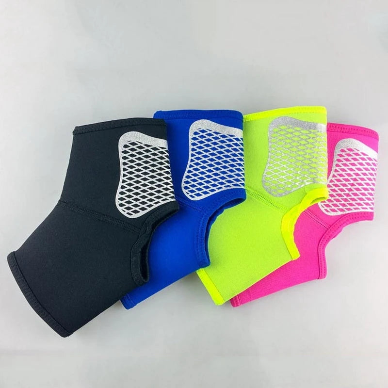 1 stuks neopreen sport enkelbrace voor mannen en vrouwen, compressie vaste Jiont enkelondersteuningsbeschermer, sok om pijn te verlichten, wandelen, sportschool