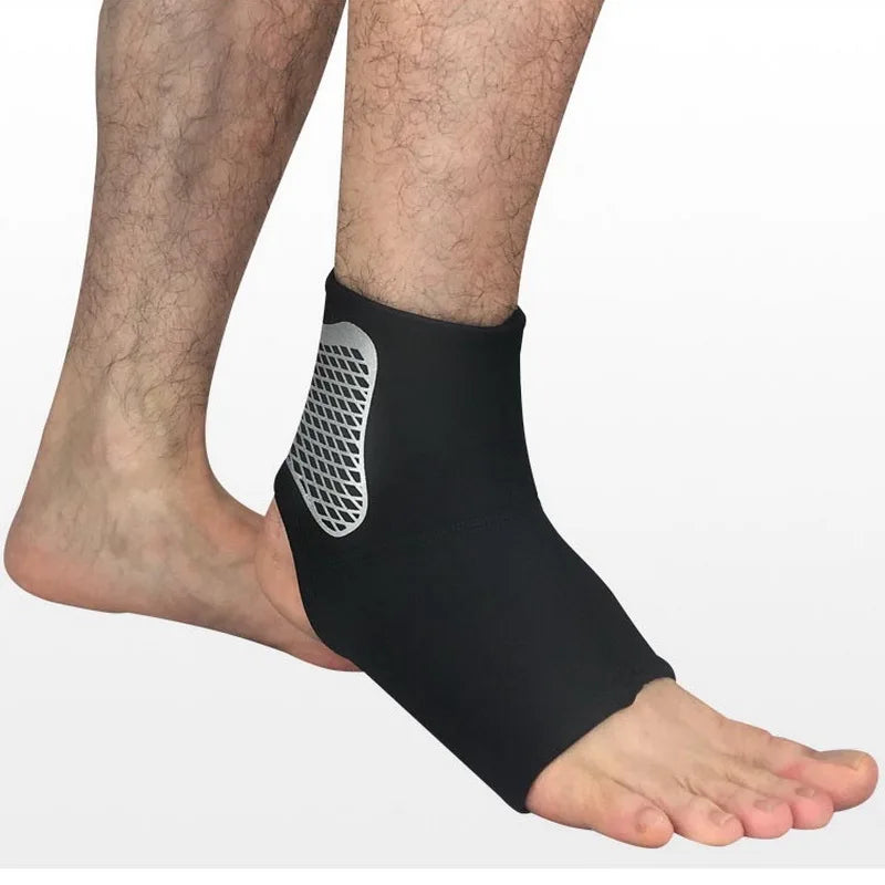 1 stuks neopreen sport enkelbrace voor mannen en vrouwen, compressie vaste Jiont enkelondersteuningsbeschermer, sok om pijn te verlichten, wandelen, sportschool