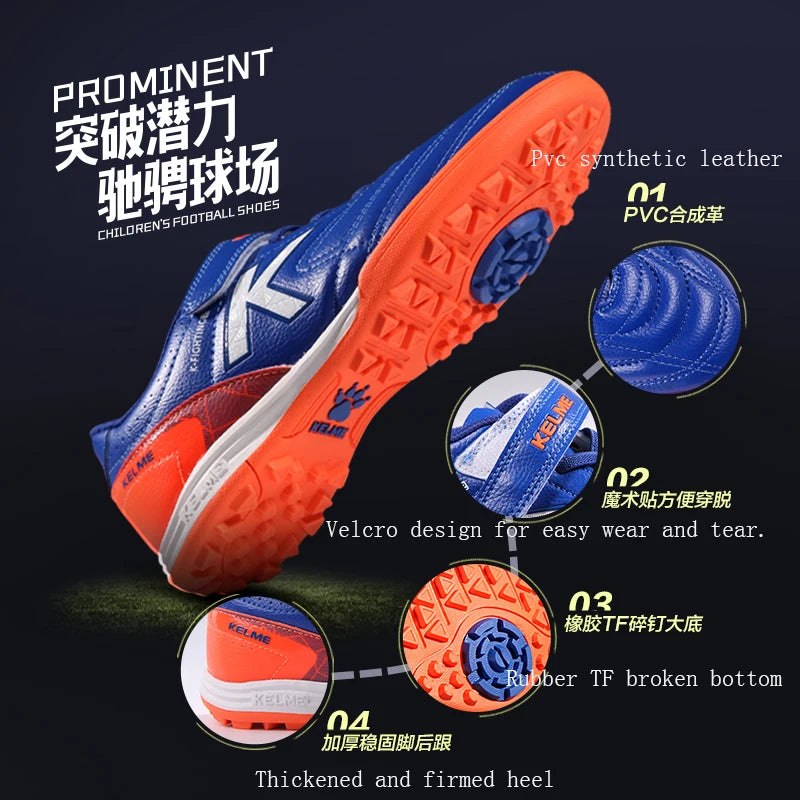 Kids Soccer Shoes TF Football Boots  Cleats Original Outdoor Football Shoes  For Children Training 68833134