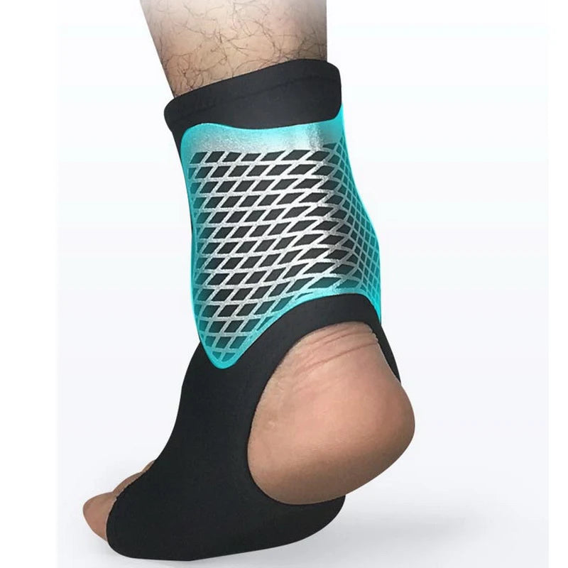 1 stuks neopreen sport enkelbrace voor mannen en vrouwen, compressie vaste Jiont enkelondersteuningsbeschermer, sok om pijn te verlichten, wandelen, sportschool