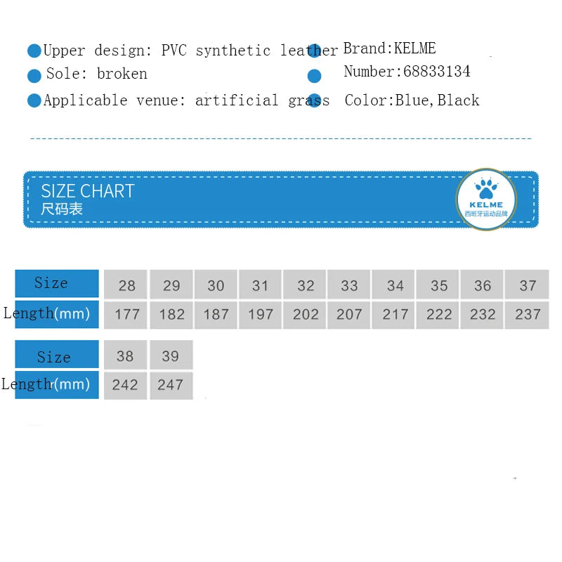 Kids Soccer Shoes TF Football Boots  Cleats Original Outdoor Football Shoes  For Children Training 68833134