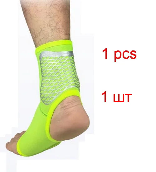 1 stuks neopreen sport enkelbrace voor mannen en vrouwen, compressie vaste Jiont enkelondersteuningsbeschermer, sok om pijn te verlichten, wandelen, sportschool
