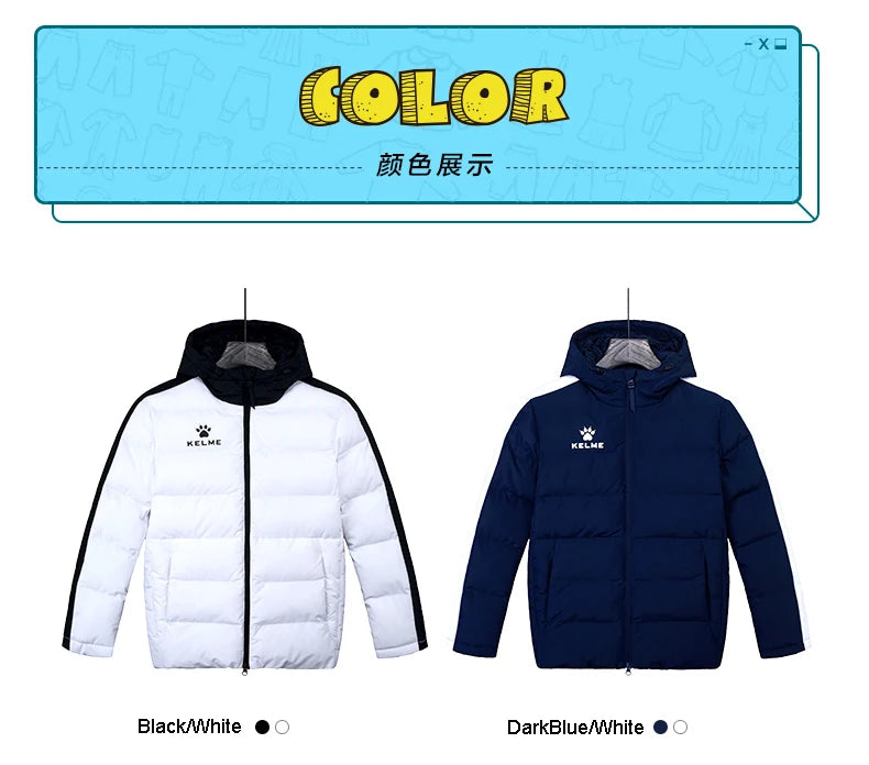 Kids Cotton Clothing Winter Long Jacket Sports Hooded Outwear Baby Children Windproof  Warm Outdoor Cotton Coat 3883405