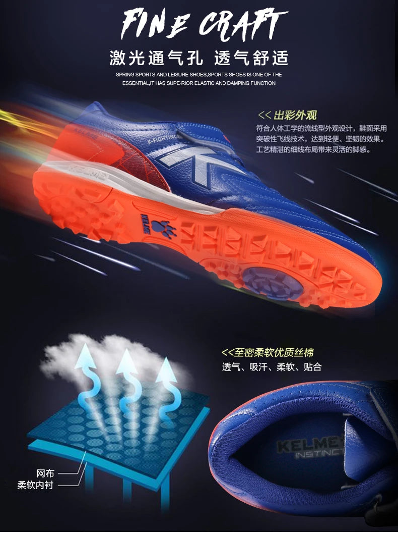 Kids Soccer Shoes TF Football Boots  Cleats Original Outdoor Football Shoes  For Children Training 68833134