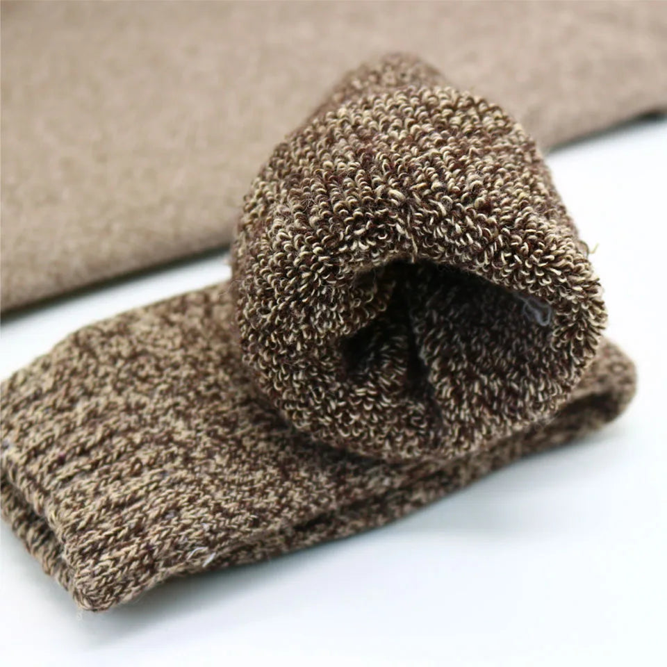 3/5 paar wintersokken van merinowol voor heren, superdik, warm en van hoge kwaliteit, Harajuku, retro, casual, antivries, kasjmiersokken voor heren