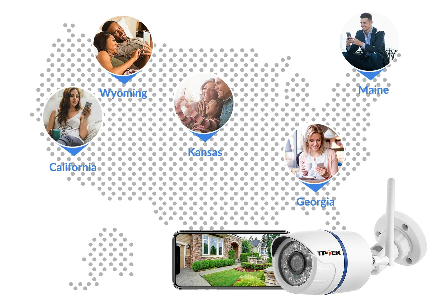 4MP 1080P IP Camera Outdoor WiFi Home Security Camera Wireless Surveillance Wi Fi Bullet Waterproof IP Video HD Camara CamHi Cam