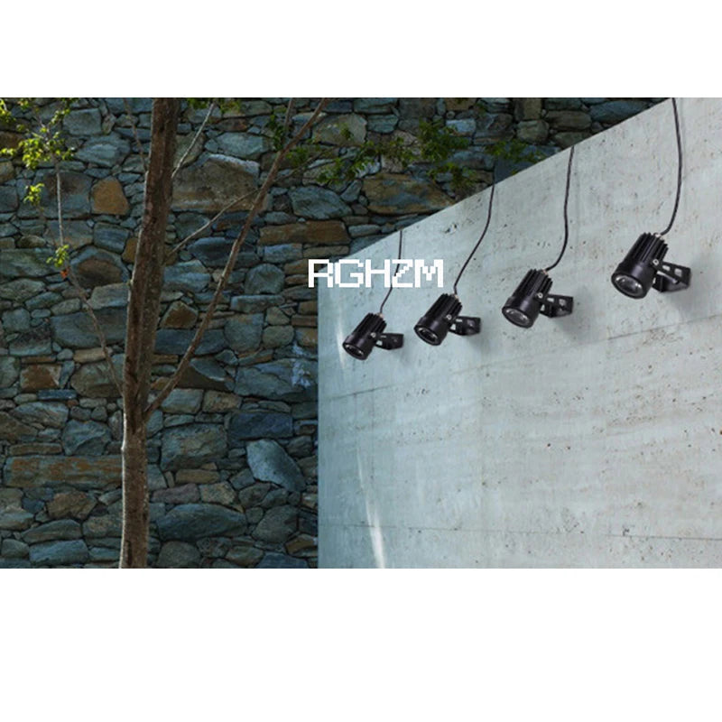 LED Garden Lights 1W 3W 7W Lawn Lamp Waterproof IP65 DC12V 24V Garden Decoration Path Street Spotlights Outdoor Lighting AC220V